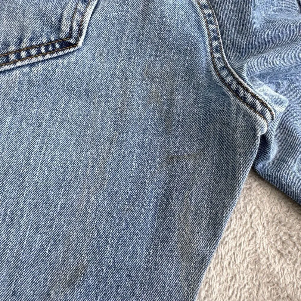 Levi's 550 Jeans Men 32X34 Blue Denim Cotton Relaxed Fit Medium Wash Tapered Leg
